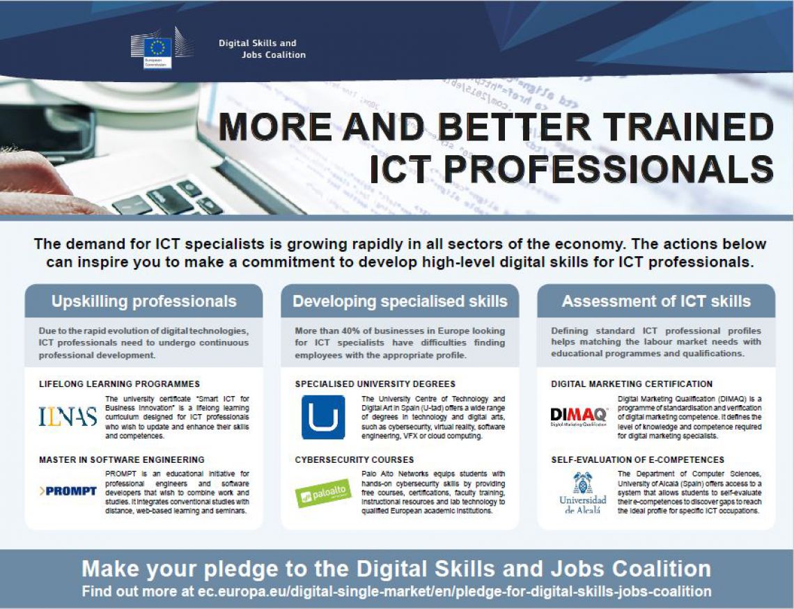 More and better trained ICT professionals Ikanos