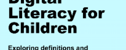 Digital Literacy for children scoping paper by UNICEF  suggests EC DigComp framework as the principle way forward